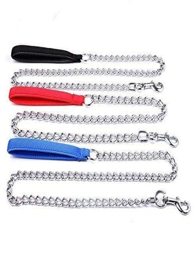Pet Believe Nylon Handle Dog Chain Leash (Colour May Vary, Small) - Image 1
